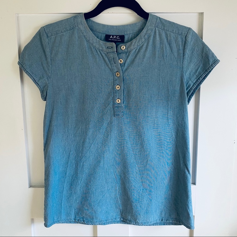 APC Chambray Popover Shirt